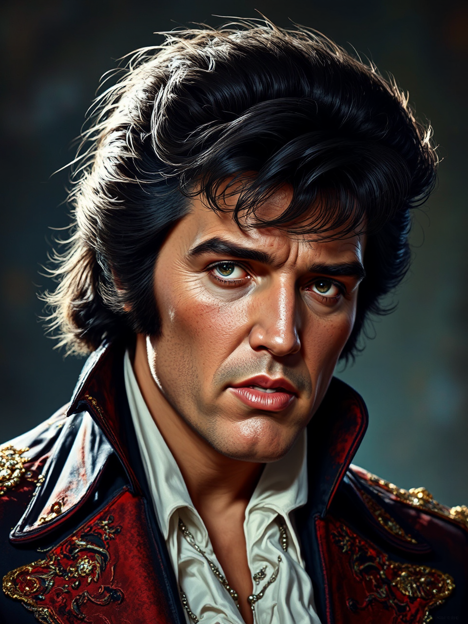 Dumbledore as Elvis Presley