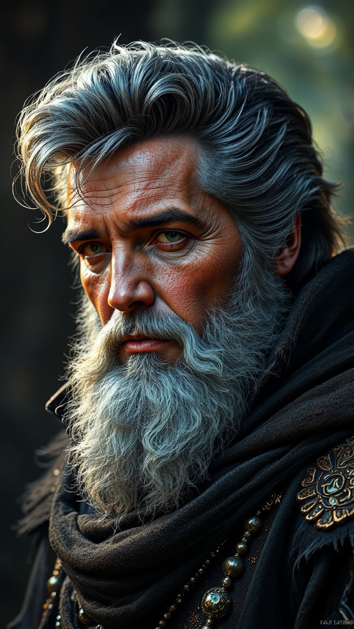 Elvis Presley with Gandalf's