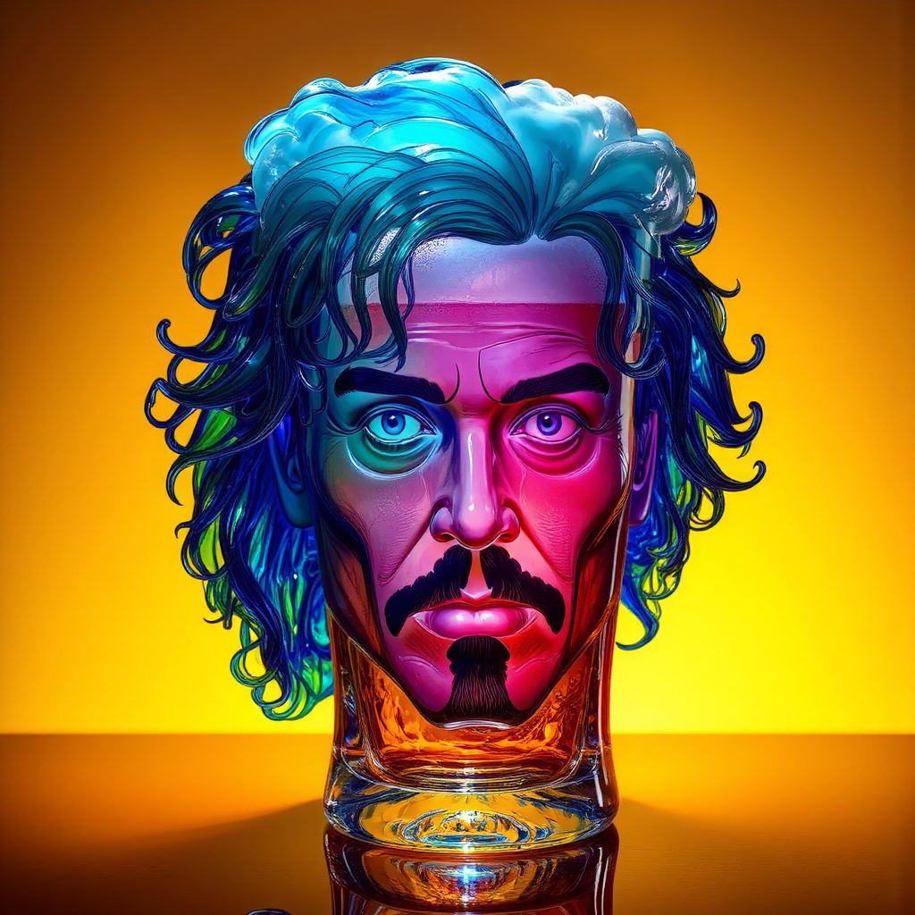 Glasswork featuring Johnny Depp's