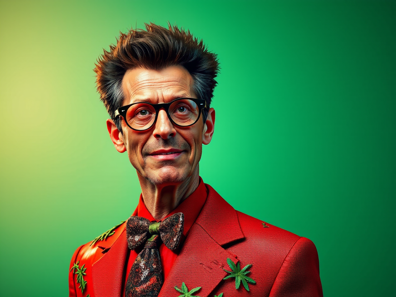 Jeff Goldblum wearing a