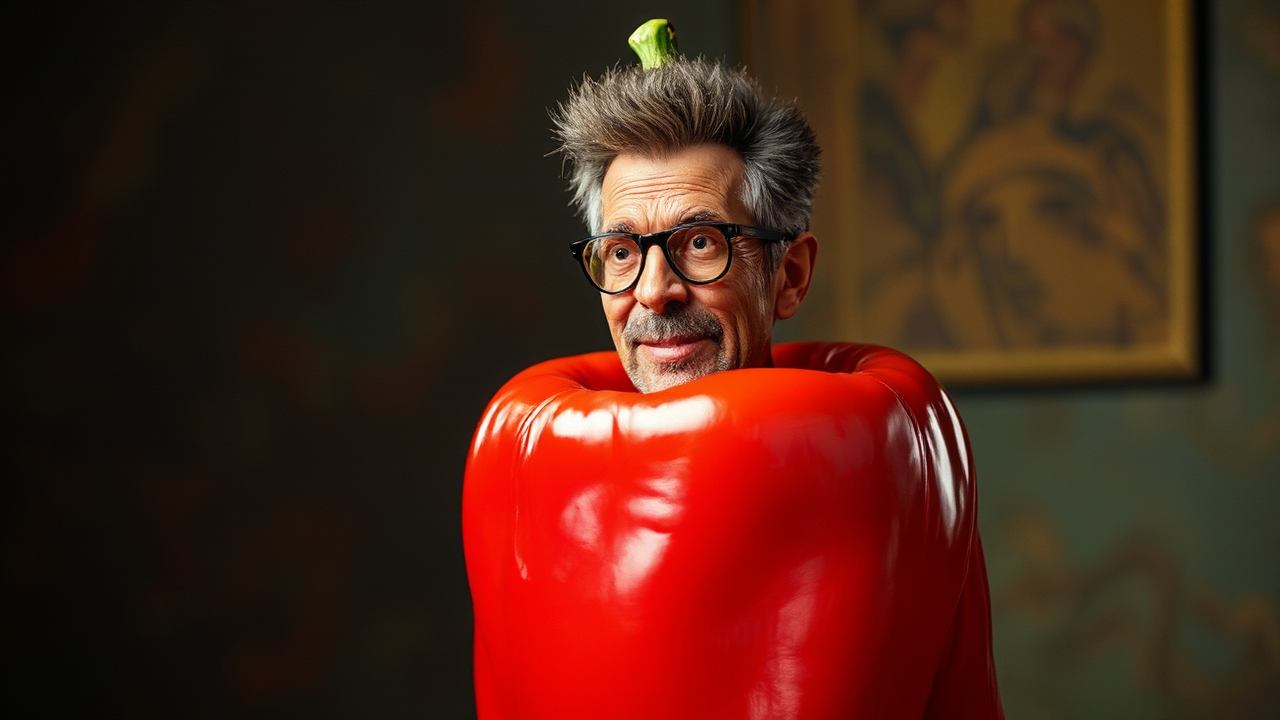 Jeff Goldblum in bell