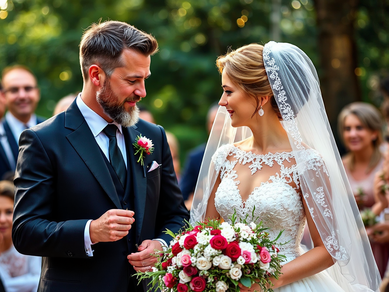 Elon Musk's wedding photoshoot