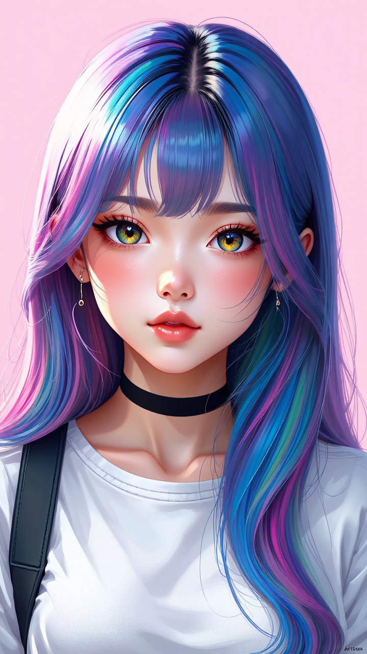 Portrait of an anime