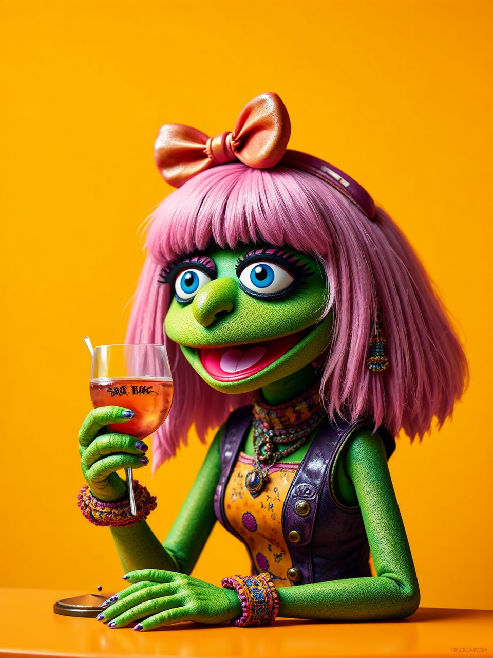 Anna Sui as Muppet