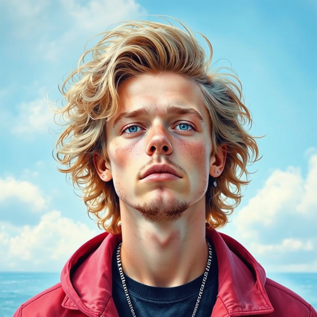 Hyperrealistic portrait of Cody
