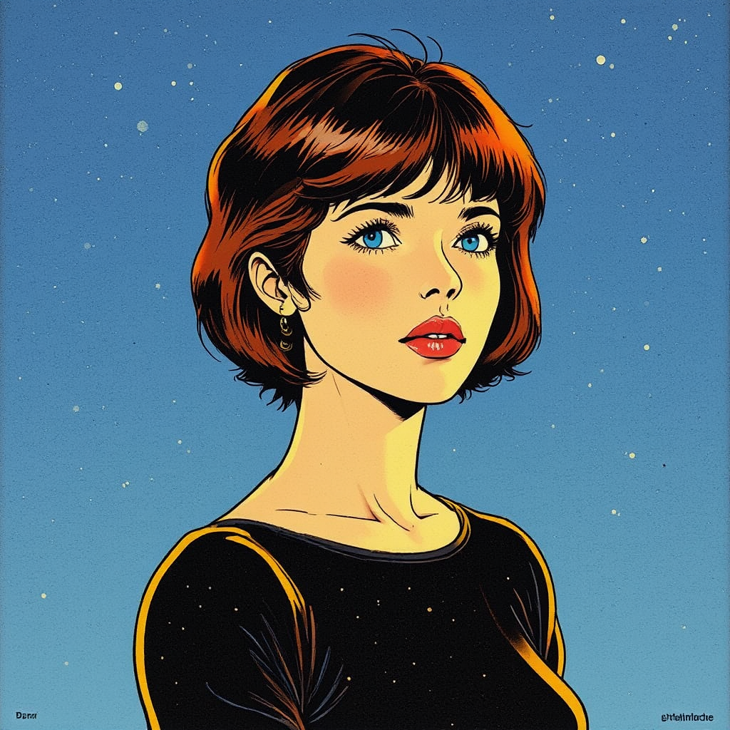 Young Sophie Marceau in