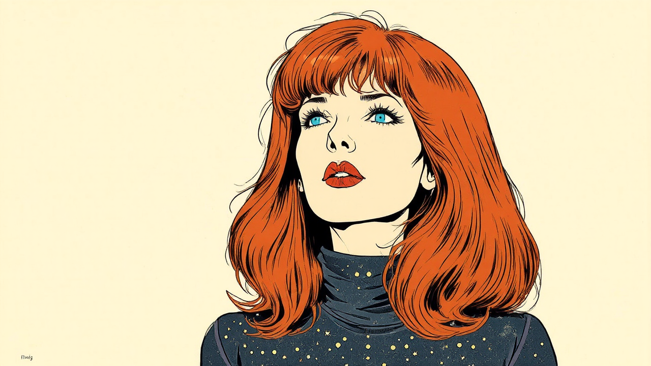 Retro minimalist female film