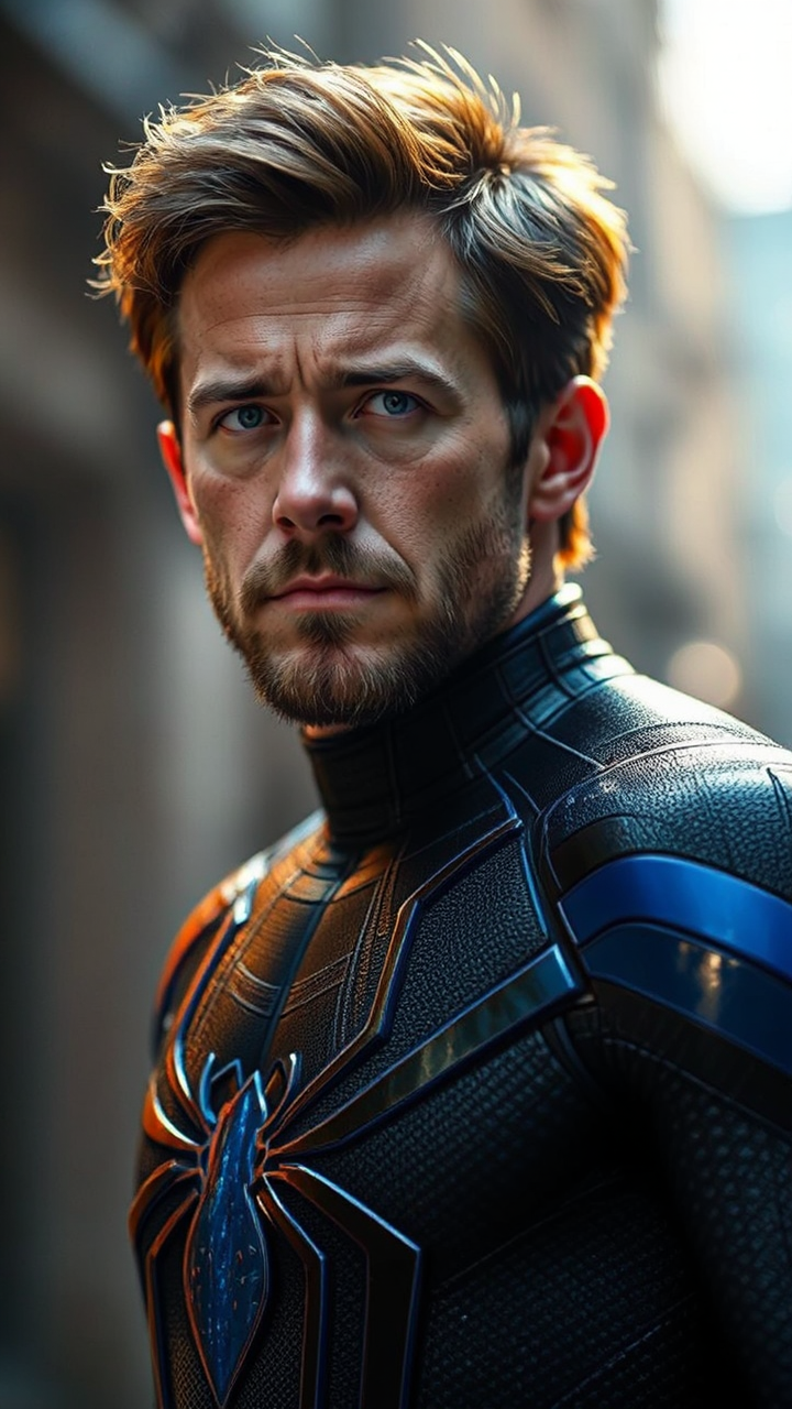 Ryan Reynolds as Spider-Man.