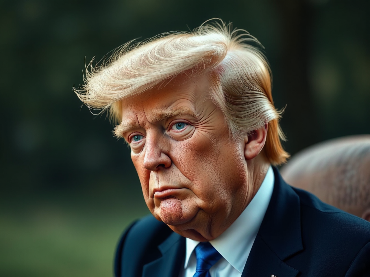 Mixed-race adult with facial