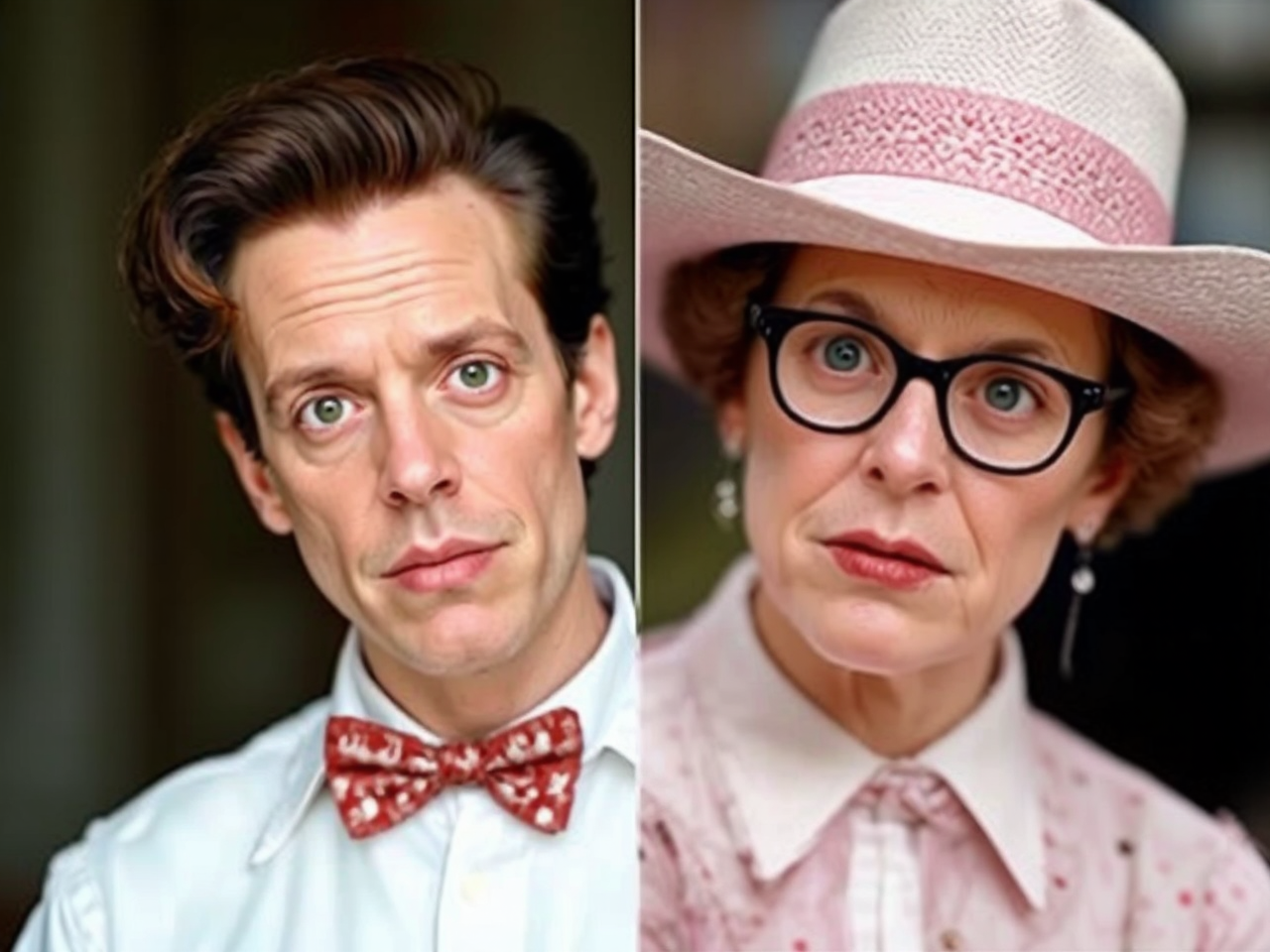 Man with Steve Buscemi/Judy