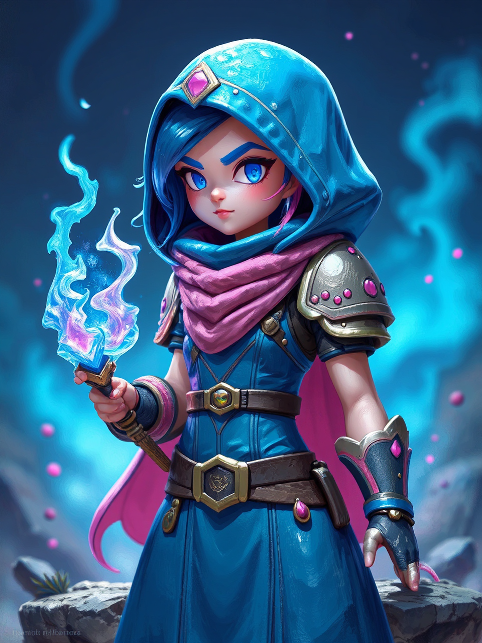 Close-up of fantasy tabletop