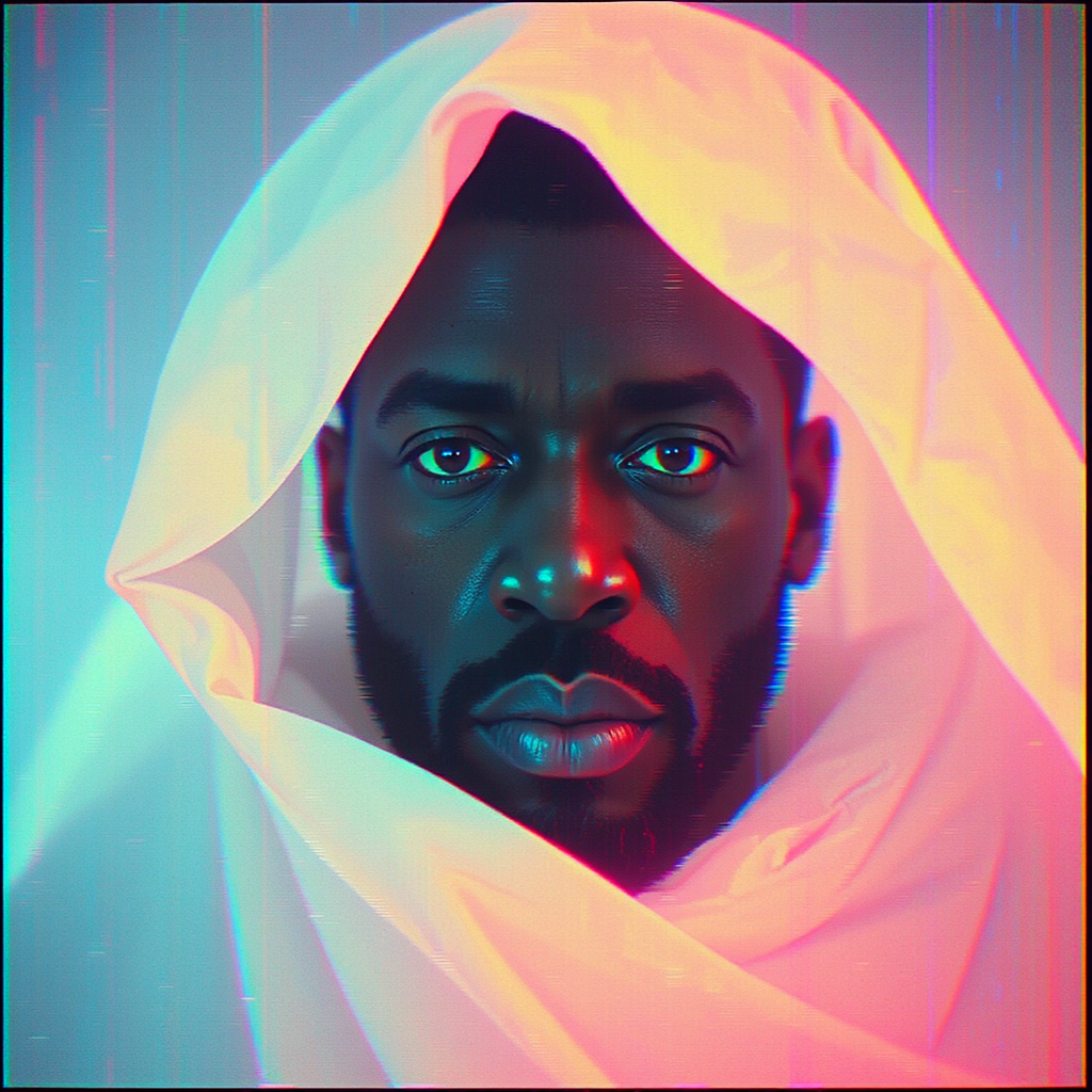 Idris Elba in glitch