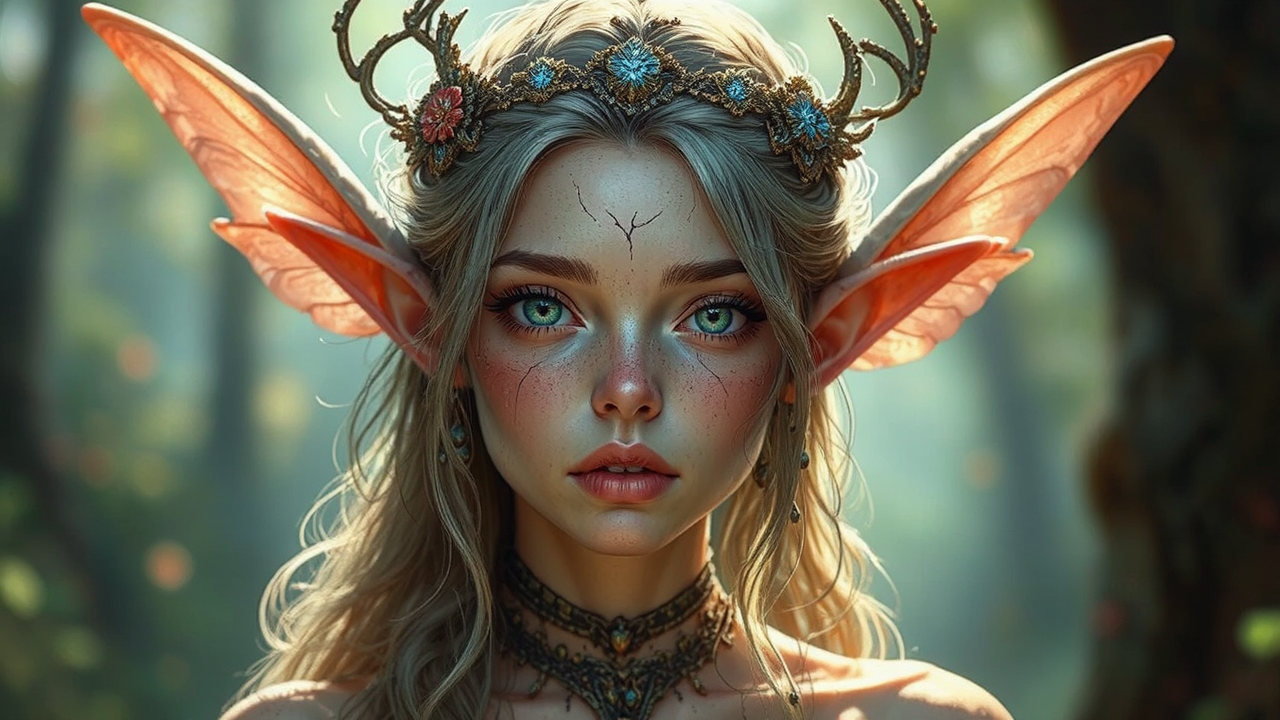 Beautiful portrait of a