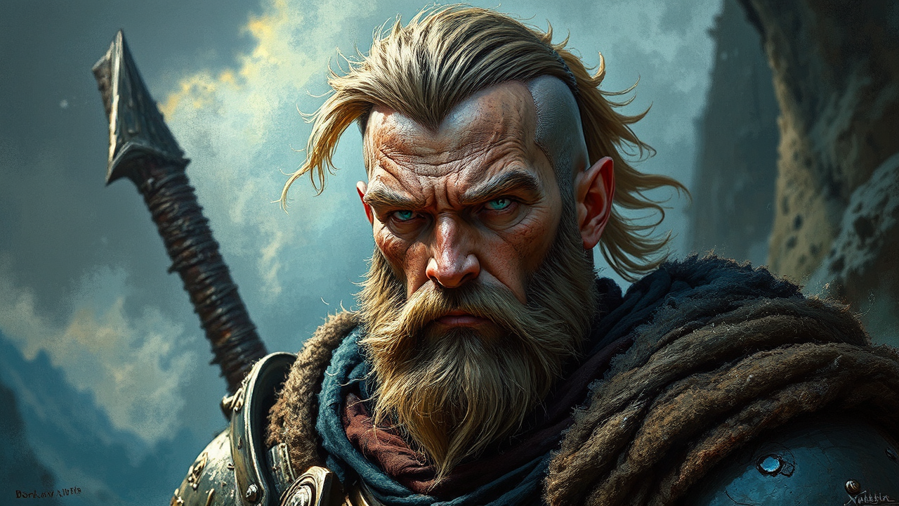 A detailed portrait of