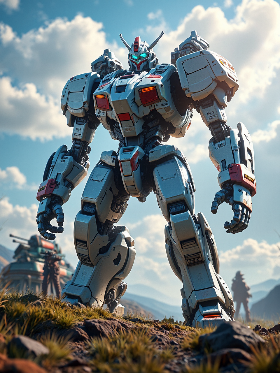 Robot battle mech game