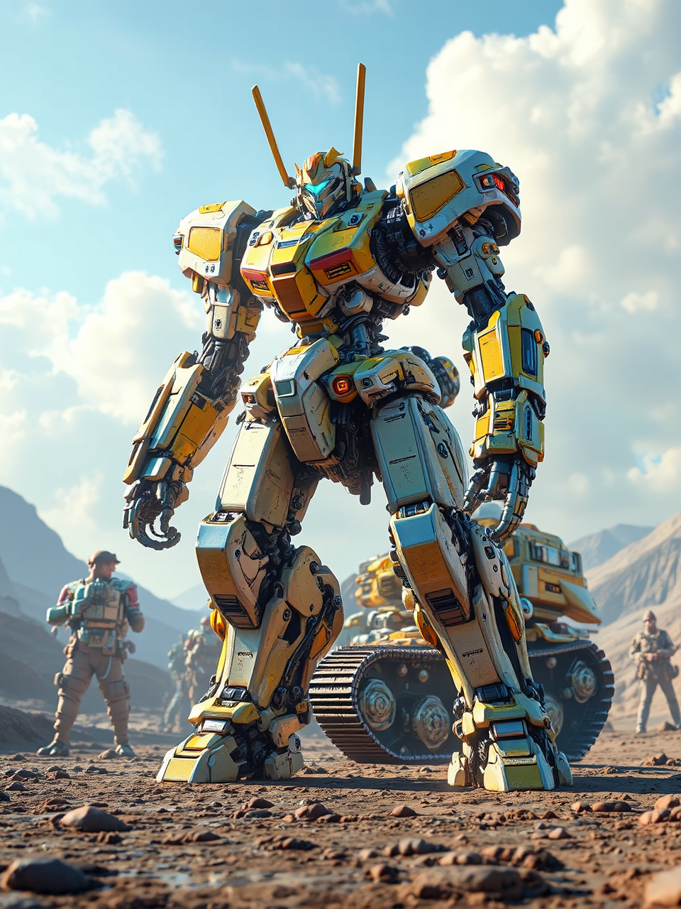 Mechwarrior robot boss character.