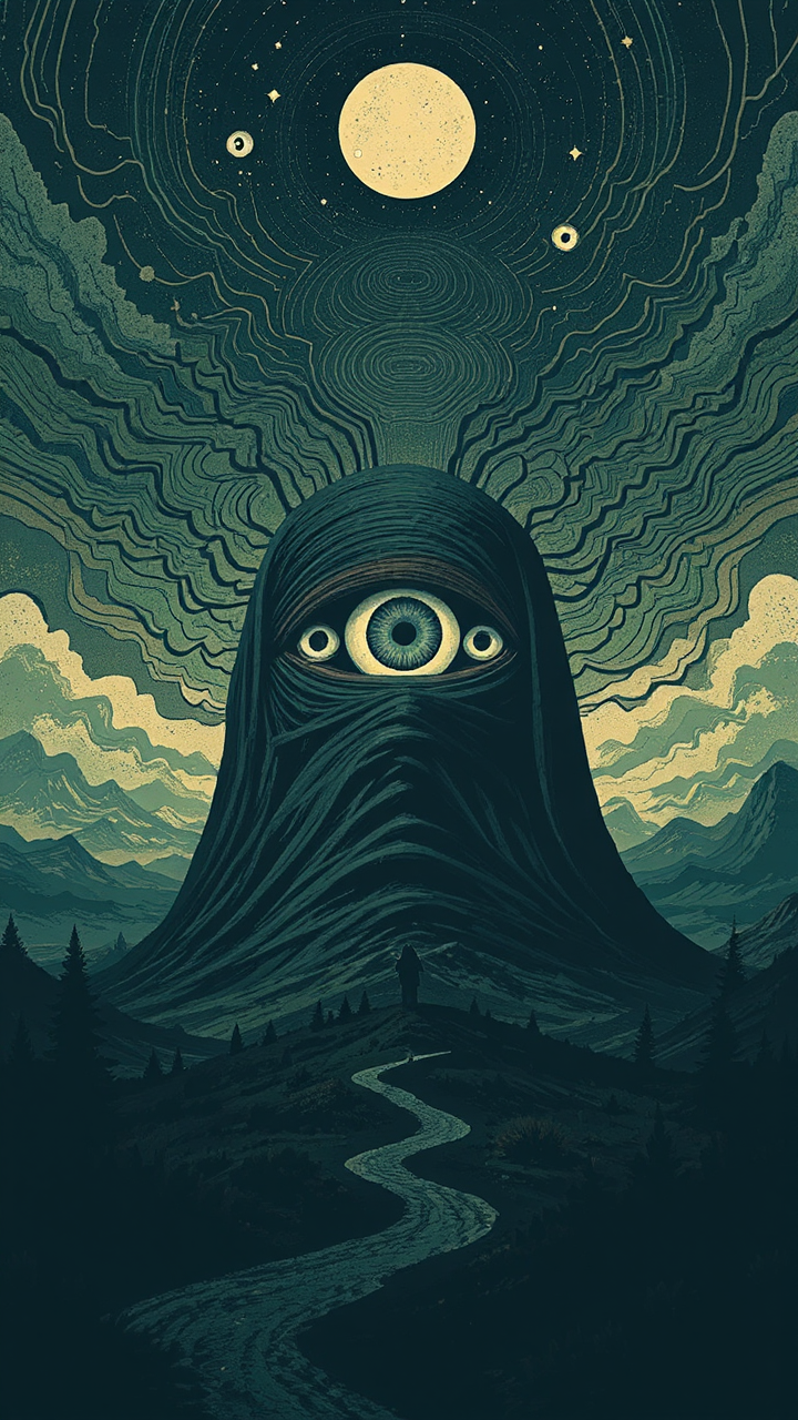 Two people with blindfolds