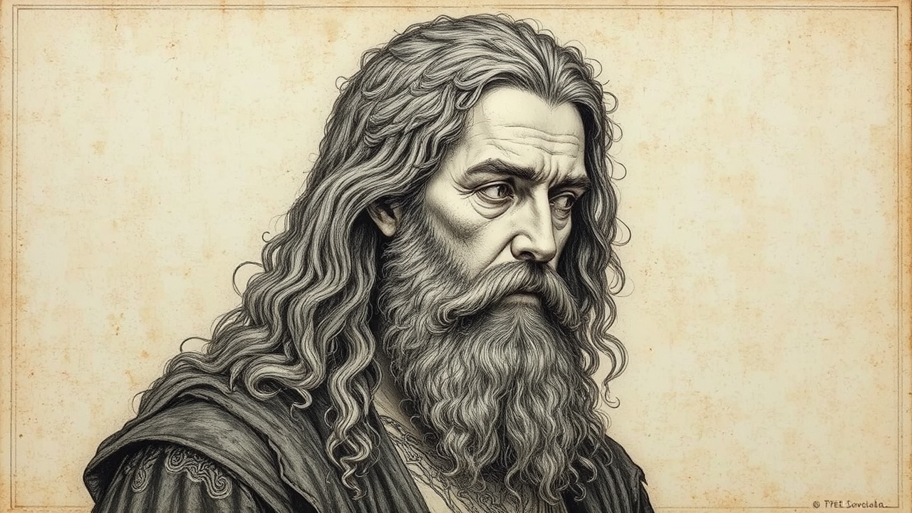 Leonardo da Vinci's sketch