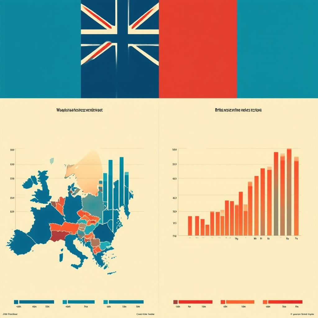 Two-page comparison of election