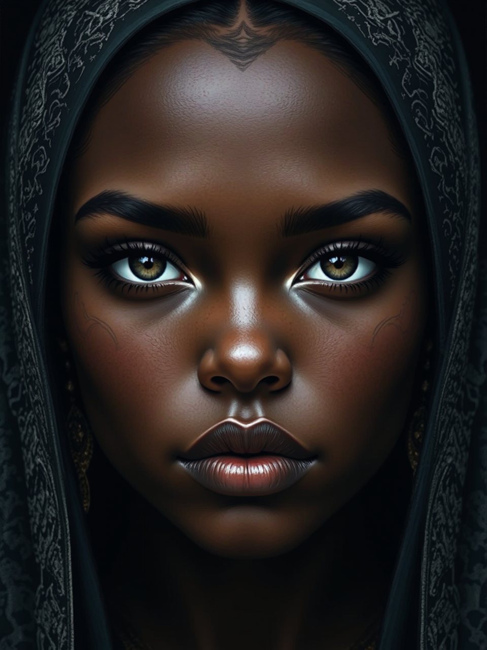 Black African woman in