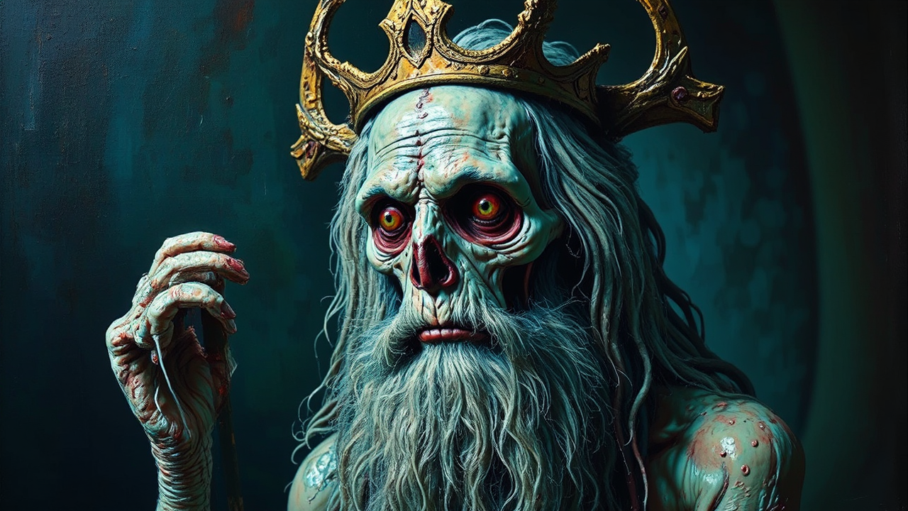 Leprechaun-like figure in a