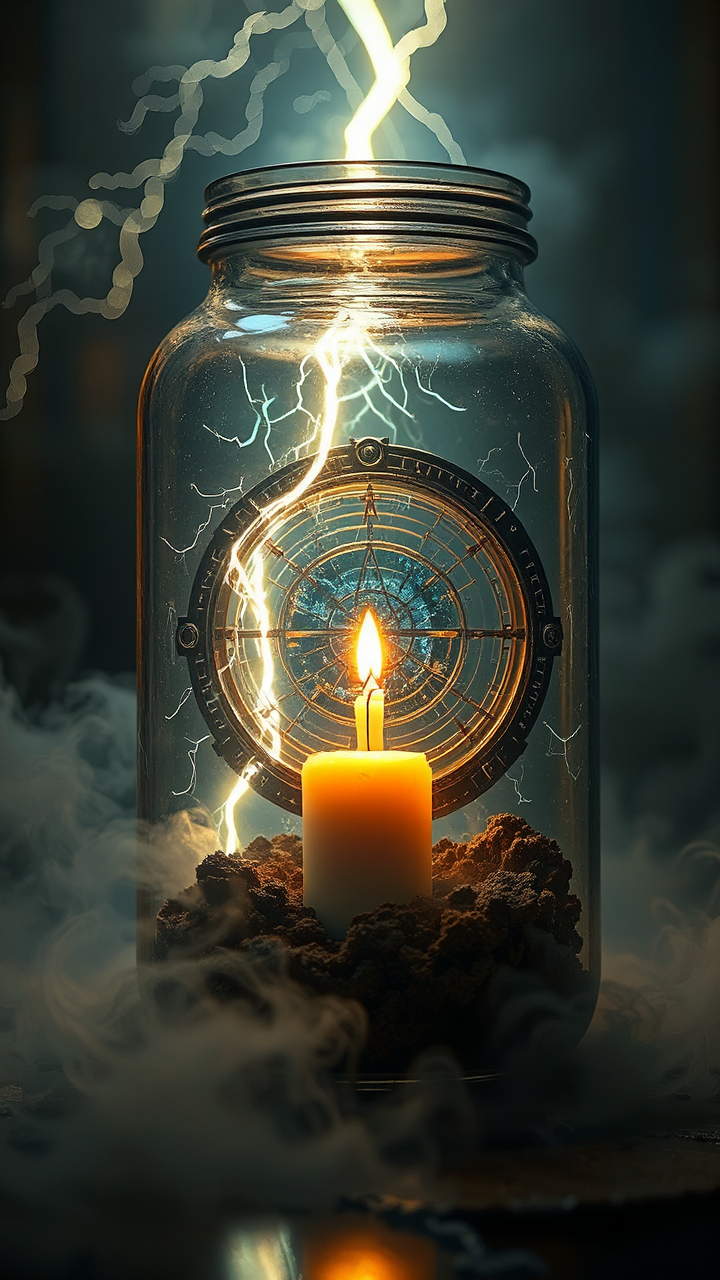 Steampunk stargate in a