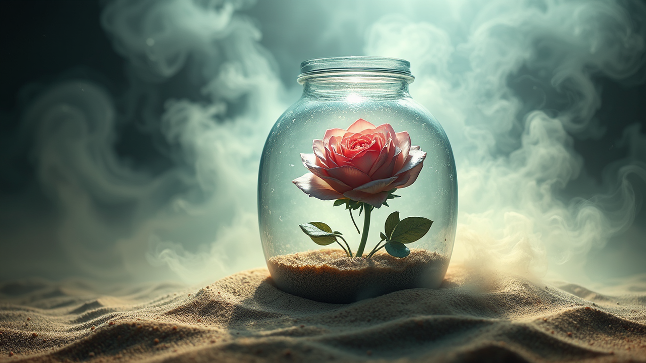 Planisphere in a glass