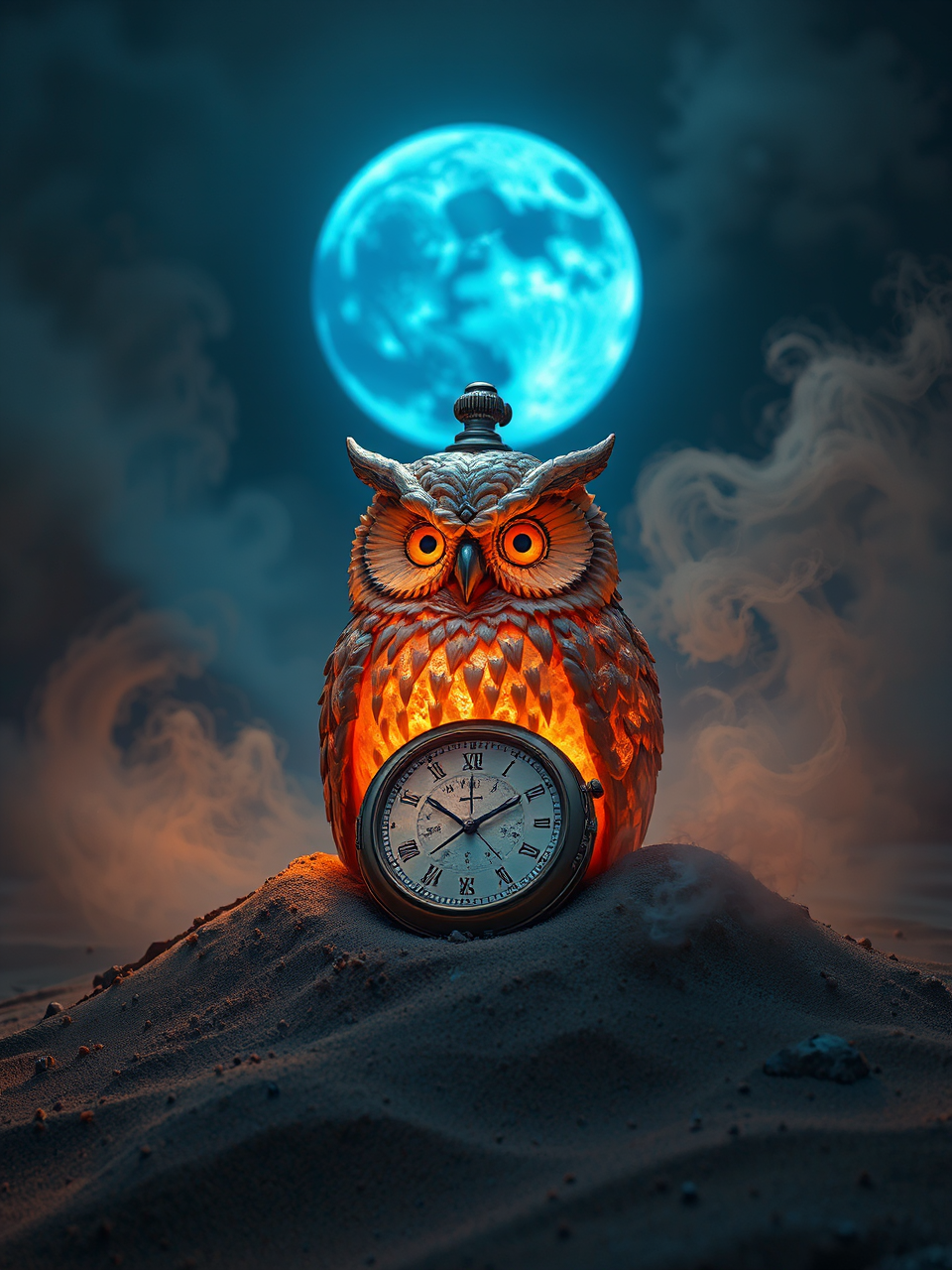 Steampunk pocketwatch in Himalayan