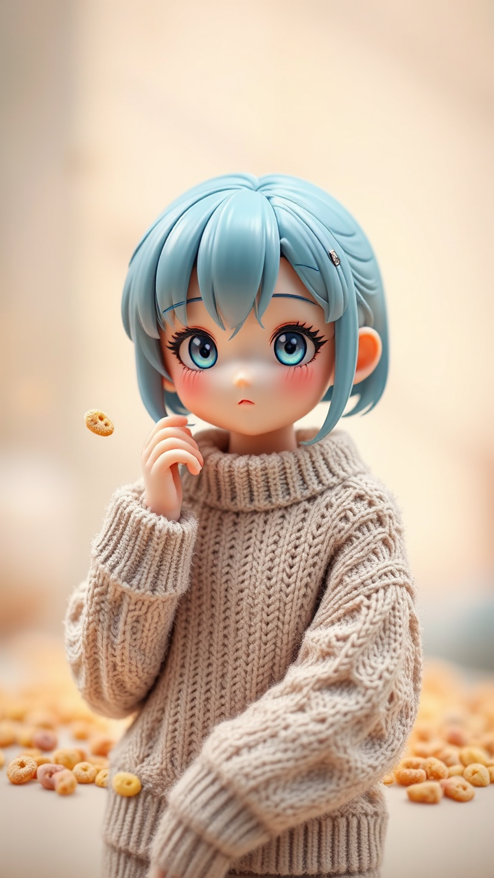 Cereal figurine in a