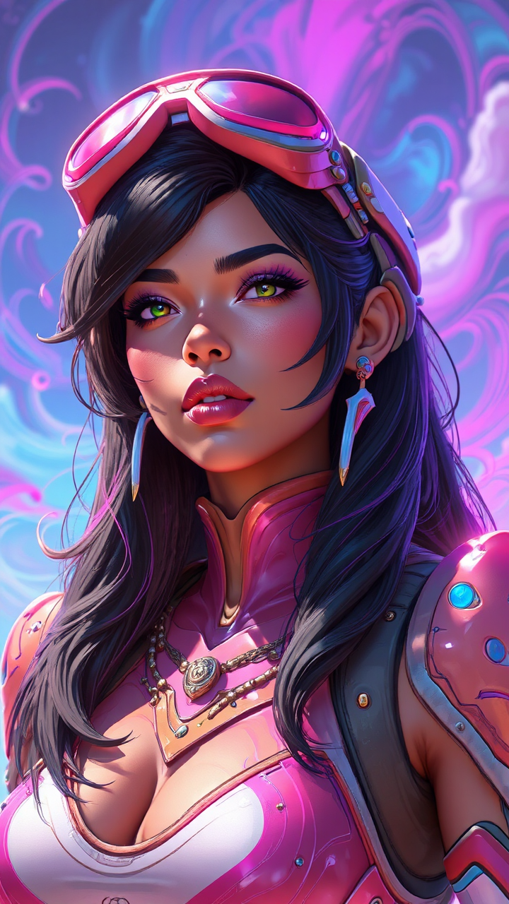 Portrait of a beautiful