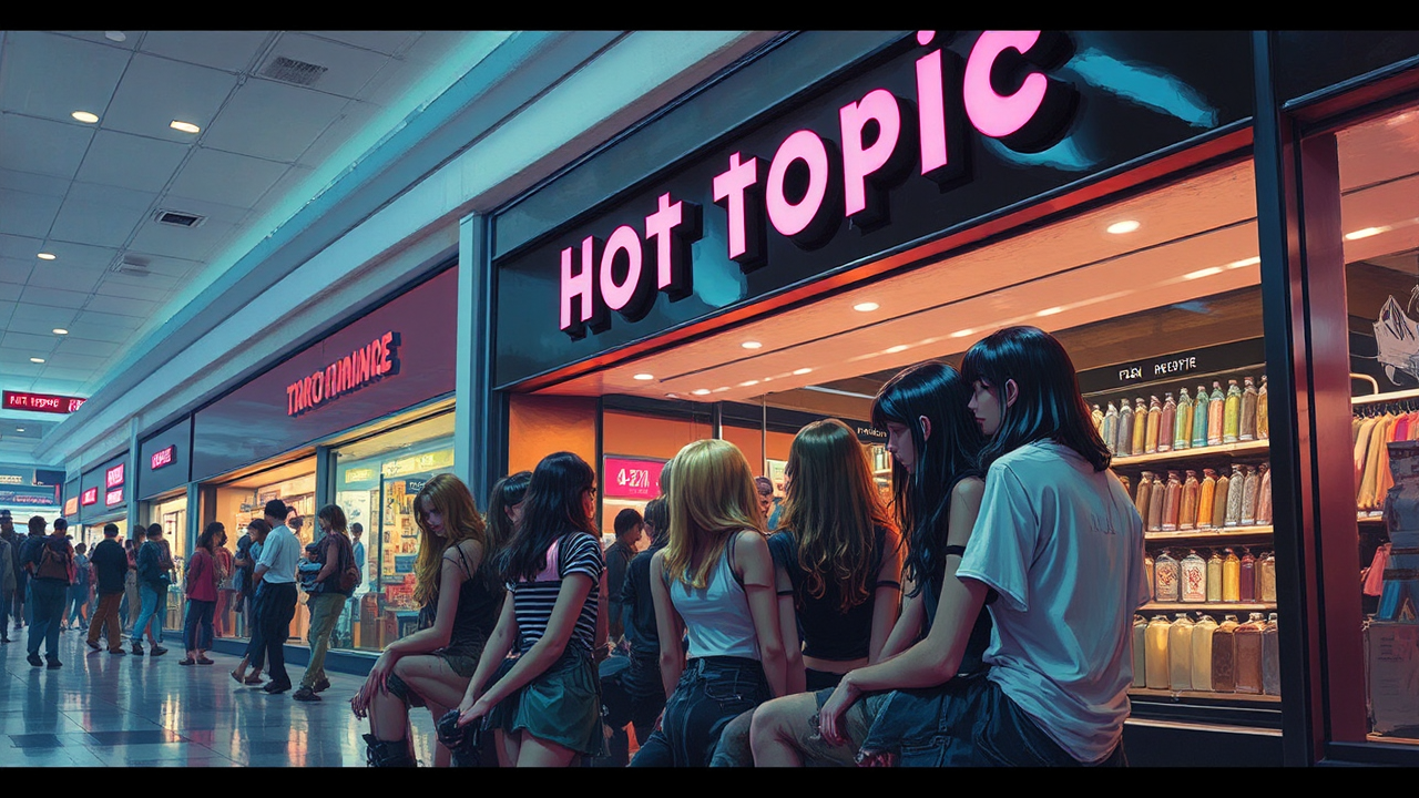 Teenagers socializing in a