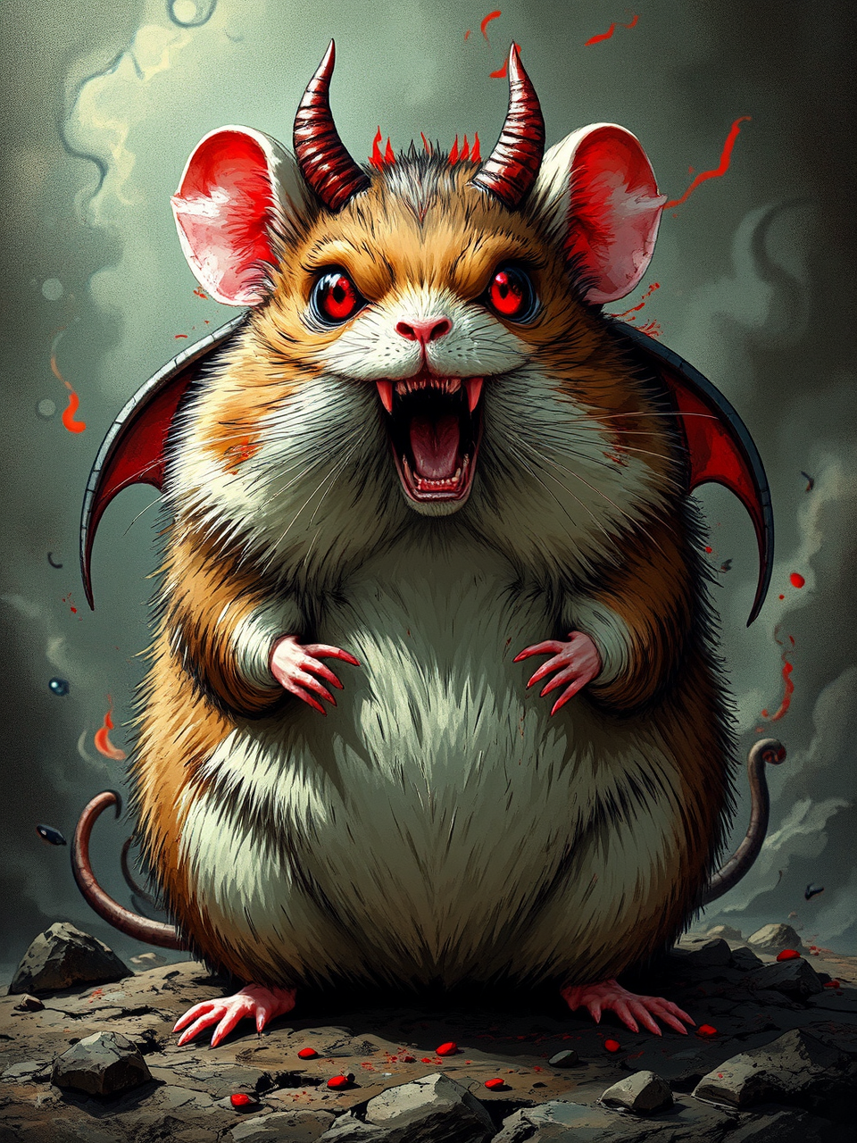 Hamsters from a hellish