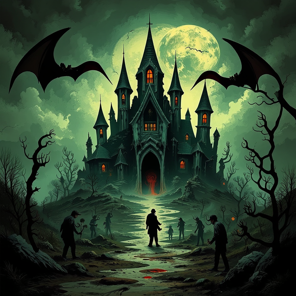 Dark fantasy or Gothic