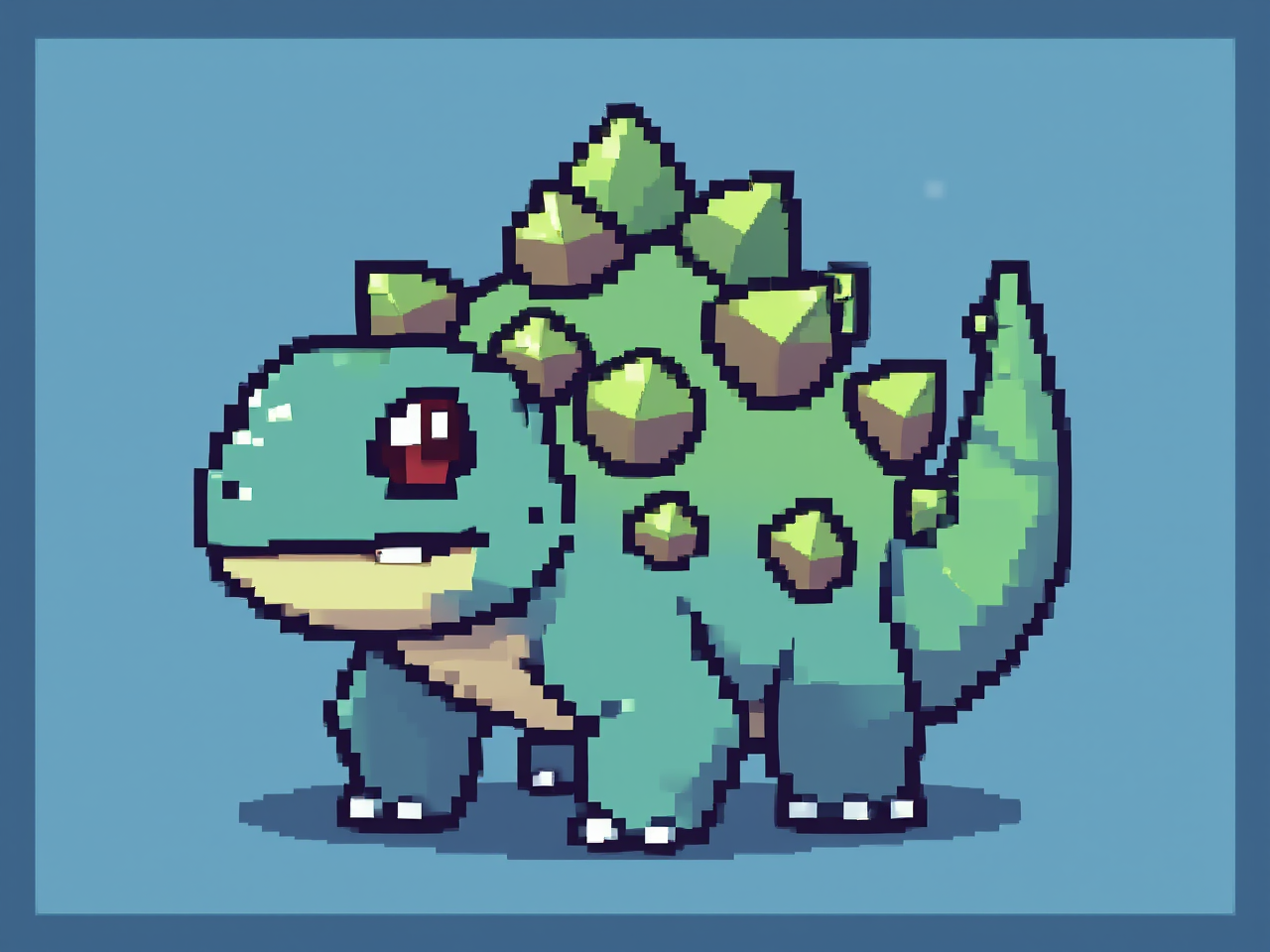 Small green dinosaur Pokémon.