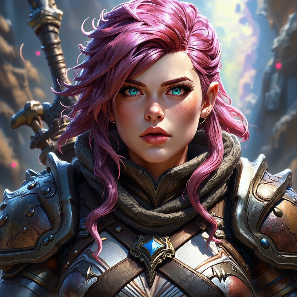 Zarya as D&D Fighter