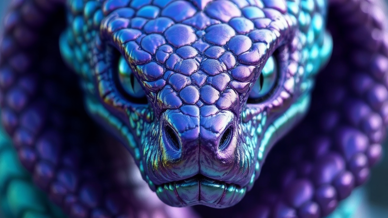 Close-up of a fantastical