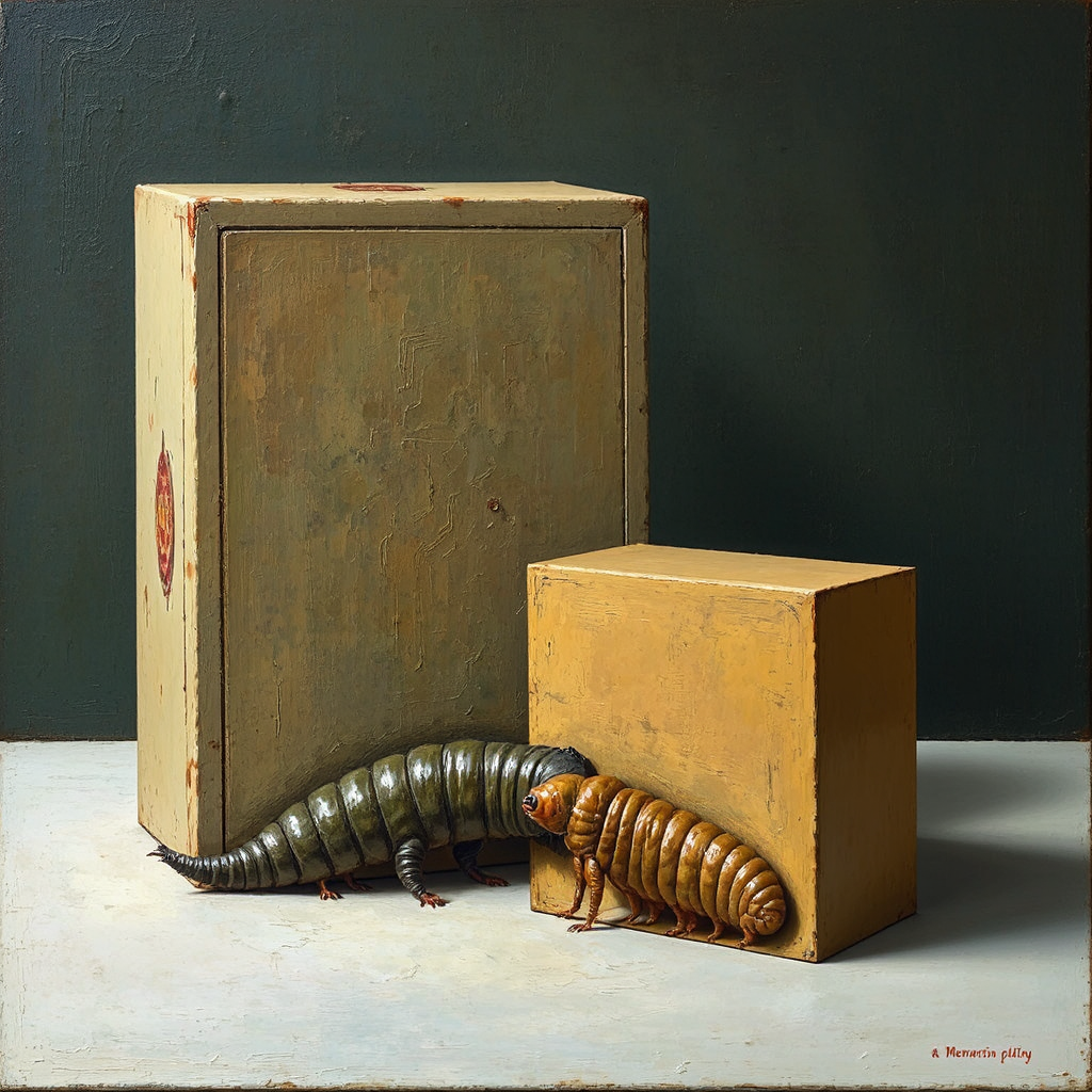 Painting of a tardigrade